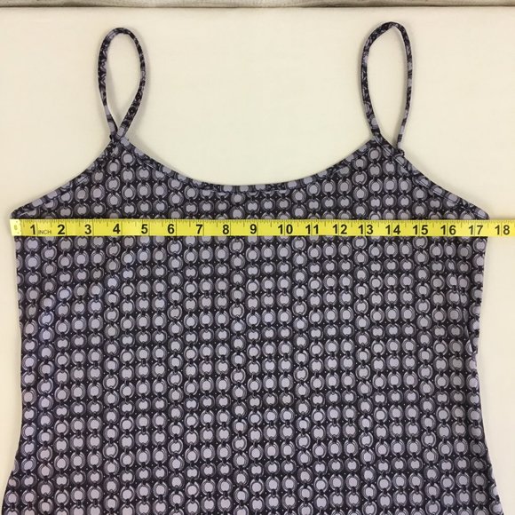 Apostrophe Camisole Top Chain Link Geometric Design Purple Lavender - Picture 7 of 9